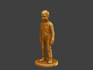 Ww2 Casual Boy CB1 001 3D-printmodel