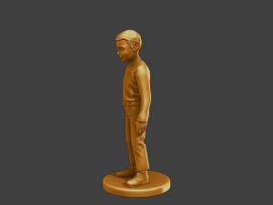 Ww2 Casual Boy CB1 001 3D-printmodel