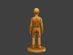 Ww2 Casual Boy CB1 001 3D-printmodel