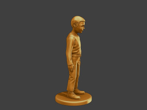Ww2 Casual Boy CB1 001 3D-printmodel