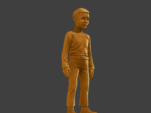 Ww2 Casual Boy CB1 001 3D-printmodel