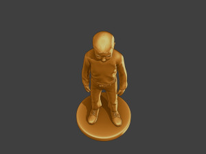Ww2 Casual Boy CB1 001 3D-printmodel