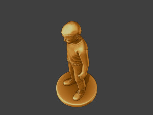 Ww2 Casual Boy CB1 001 3D-printmodel