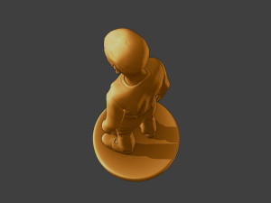 Ww2 Casual Boy CB1 001 3D-printmodel