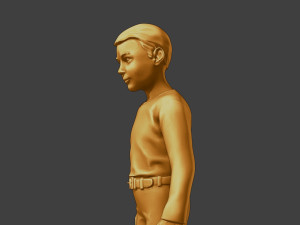 Ww2 Casual Boy CB1 001 3D-printmodel