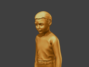 Ww2 Casual Boy CB1 001 3D-printmodel