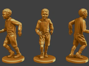 Ww2 chico casual CB1 003 Modelo de impresión 3D