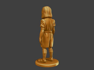 Ww2 Casual Girl CG1 001 3D Print Model