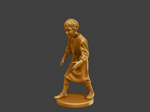 Ww2 Casual Girl CG1 002 Modello di stampa 3D