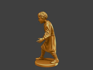 Ww2 Casual Girl CG1 002 3D Print Model