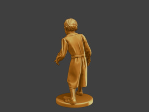 Ww2 Casual Girl CG1 002 Modello di stampa 3D