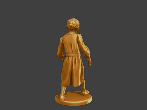Ww2 Casual Girl CG1 002 Modello di stampa 3D
