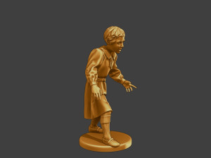 Ww2 Casual Girl CG1 002 Modello di stampa 3D