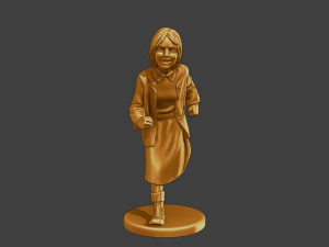 Ww2 Casual Girl CG1 004 Modello di stampa 3D