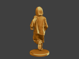 Ww2 Casual Girl CG1 004 Modello di stampa 3D