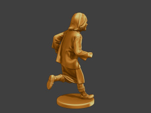 Ww2 Casual Girl CG1 004 Modello di stampa 3D