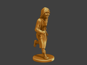 Ww2 Casual Girl CG1 004 Modello di stampa 3D
