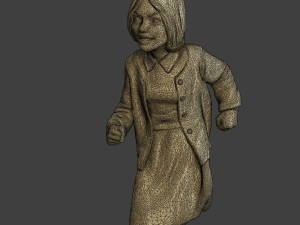 Ww2 Casual Girl CG1 004 Modello di stampa 3D