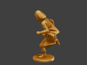 Ww2 Casual Girl CG1 005 3D Print Model