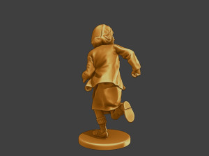Ww2 Casual Girl CG1 005 3D Print Model