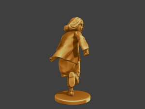Ww2 Casual Girl CG1 005 3D Print Model