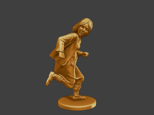 Ww2 Casual Girl CG1 005 3D Print Model