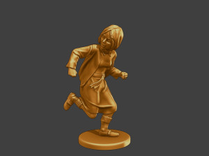 Ww2 Casual Girl CG1 005 3D Print Model