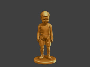 Ww2 Casual Little Boy CLB1 002 3D Принт Модель