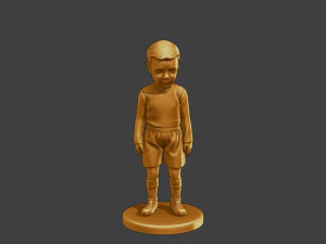 Ww2 कैज़ुअल लिटिल बॉय CLB1 002 3D प्रिंट मॉडल