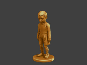 Ww2 Casual Little Boy CLB1 002 3D Принт Модель