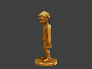 Ww2 Casual Little Boy CLB1 002 3D Принт Модель