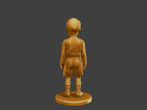 Ww2 Casual Little Boy CLB1 002 3D Принт Модель