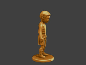 Ww2 Casual Little Boy CLB1 002 3D Принт Модель