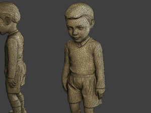 Ww2 Casual Little Boy CLB1 002 3D Принт Модель