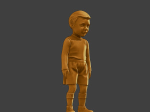 Ww2 Casual Little Boy CLB1 002 3D Принт Модель
