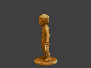 Ww2 Casual Little Boy CLB1 003 Modelo de Impressão 3D