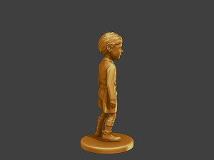 Ww2 Casual Little Boy CLB1 003 Modelo de Impressão 3D