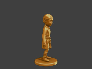 Ww2 Casual Little Boy CLB1 003 Modelo de Impressão 3D