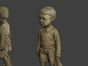 Ww2 Casual Little Boy CLB1 003 Modelo de Impressão 3D