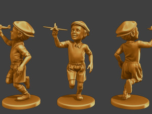Ww2 Casual Little Boy CLB1 004 3D Print Model