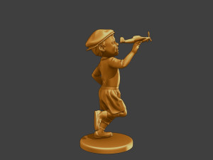Ww2 Casual Little Boy CLB1 004 3D Print Model
