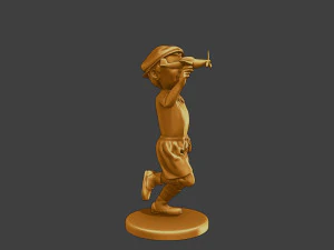 Ww2 Casual Little Boy CLB1 004 3D Print Model