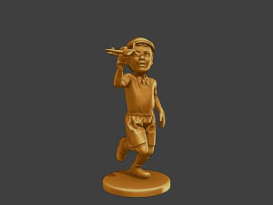 Ww2 Casual Little Boy CLB1 004 3D Print Model
