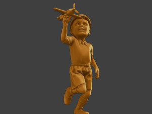 Ww2 Casual Little Boy CLB1 004 3D Print Model