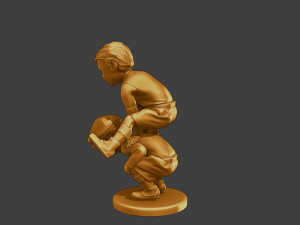 Ww2 Casual Little Boy CLB1 0056 Modello di stampa 3D