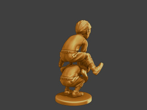 Ww2 Casual Little Boy CLB1 0056 Modello di stampa 3D