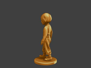 Ww2 Casual Little Boy CLB1 007 3D Print Model