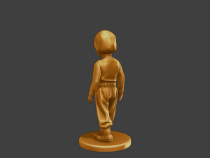 Ww2 Casual Little Boy CLB1 007 3D Print Model
