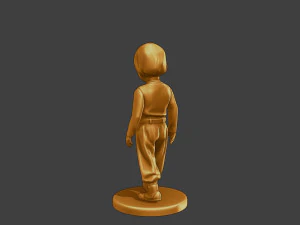 Ww2 Casual Little Boy CLB1 007 3D Print Model