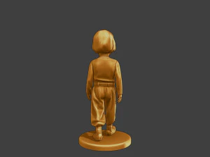Ww2 Casual Little Boy CLB1 007 3D Print Model